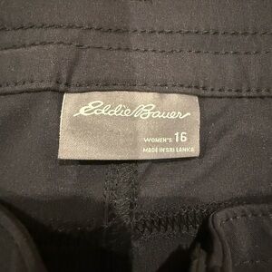 Eddie Bauer Women's Black Straight Leg Pants